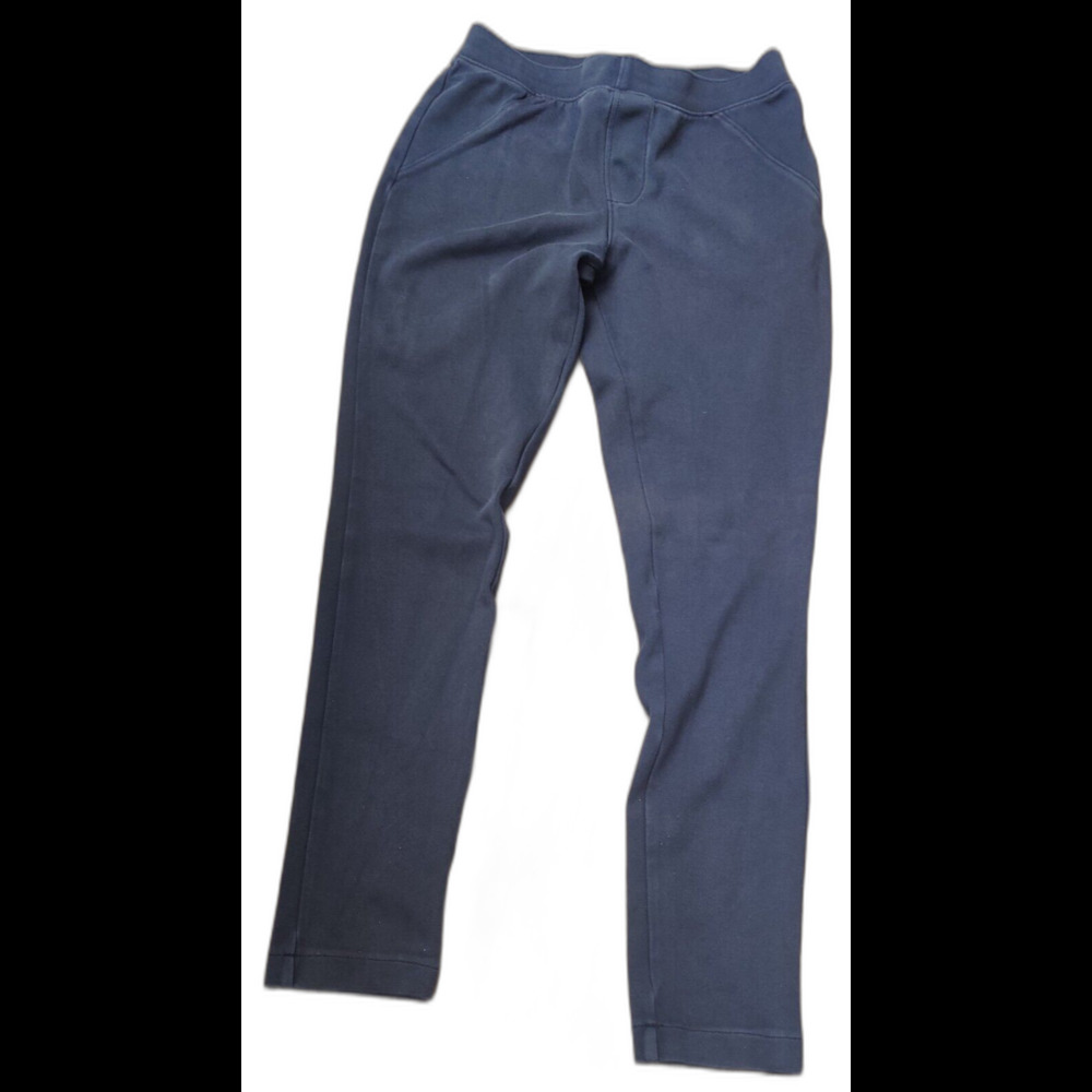 Cat & Jack School Uniform Pants Navy blue XL 14/16 slight stretch faux pockets